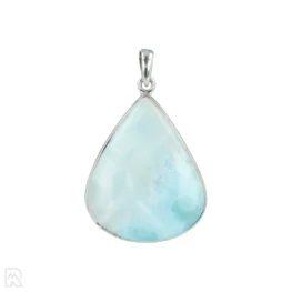 Larimar Zilveren Hanger