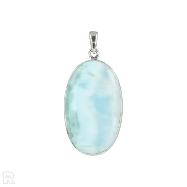 Larimar Zilveren Hanger