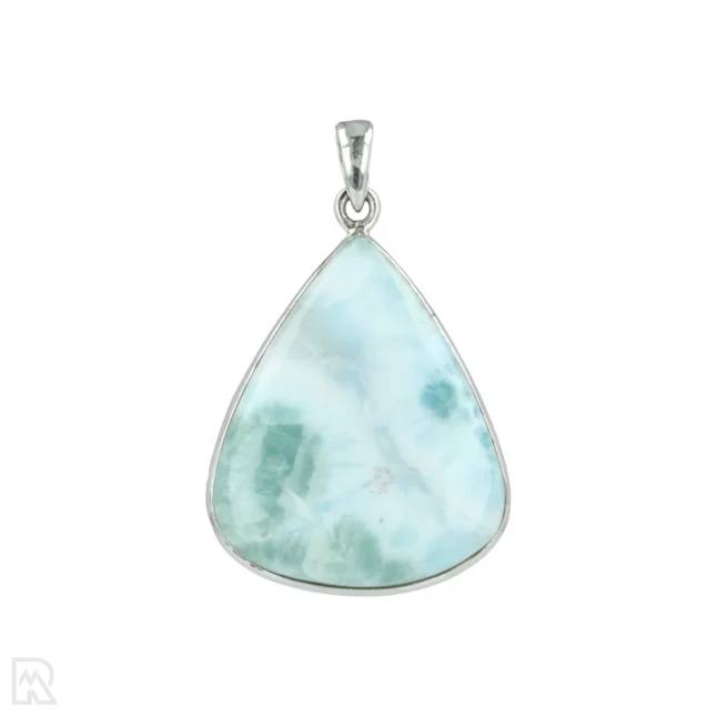 Larimar Zilveren Hanger
