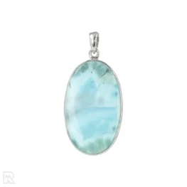 Larimar Zilveren Hanger