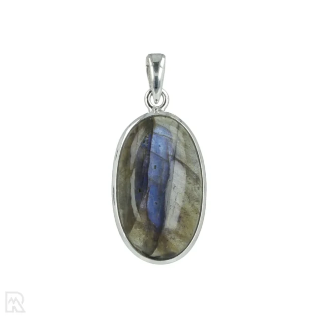 Labradorite Silver Pendant