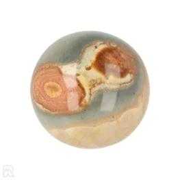 Polychrome Jaspis-Kugel aus Madagaskar mit der Artikelnummer 20153