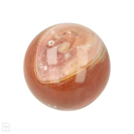 Polychrome Jaspis-Kugel aus Madagaskar mit der Artikelnummer 20156