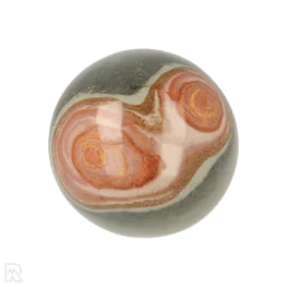 Polychrome Jaspis-Kugel aus Madagaskar mit der Artikelnummer 20159