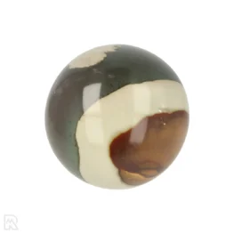 Polychrome Jaspis-Kugel aus Madagaskar mit der Artikelnummer 20167