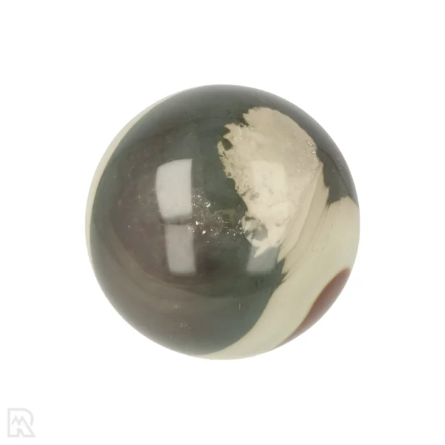 Polychrome Jaspis-Kugel aus Madagaskar mit der Artikelnummer 20167