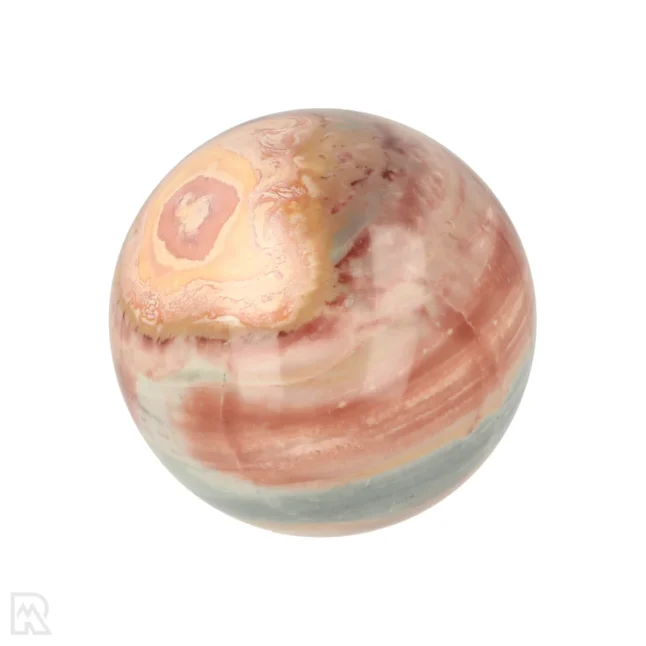 Polychrome Jaspis-Kugel aus Madagaskar mit der Artikelnummer 20174