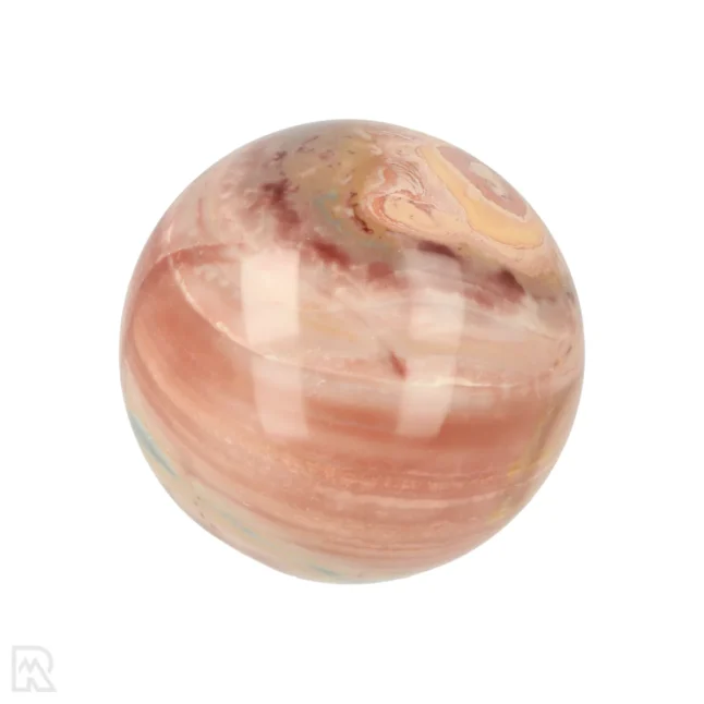 Polychrome Jaspis-Kugel aus Madagaskar mit der Artikelnummer 20174