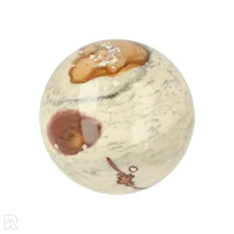Polychrome Jaspis-Kugel aus Madagaskar mit der Artikelnummer 20176