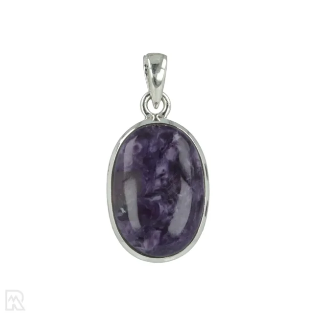 Charoite Silver Pendant from India with item number 20252
