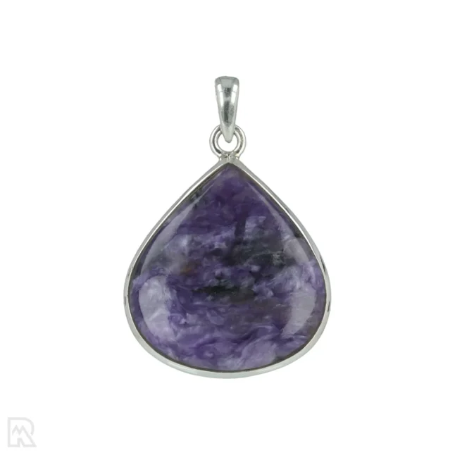 Charoite Silver Pendant from India with item number 20253