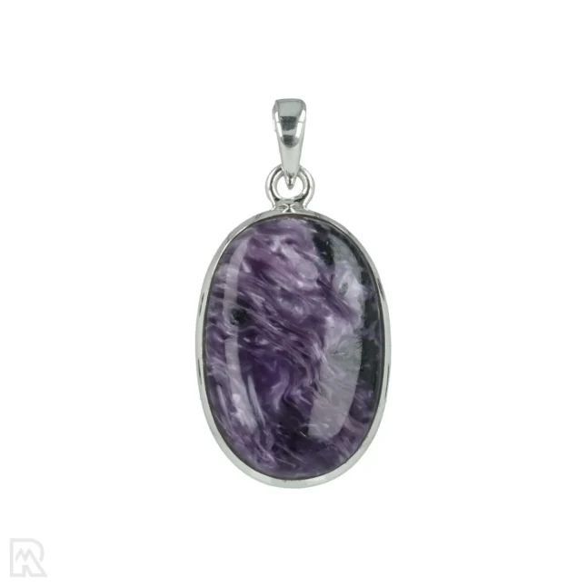 Charoite Silver Pendant from India with item number 20261