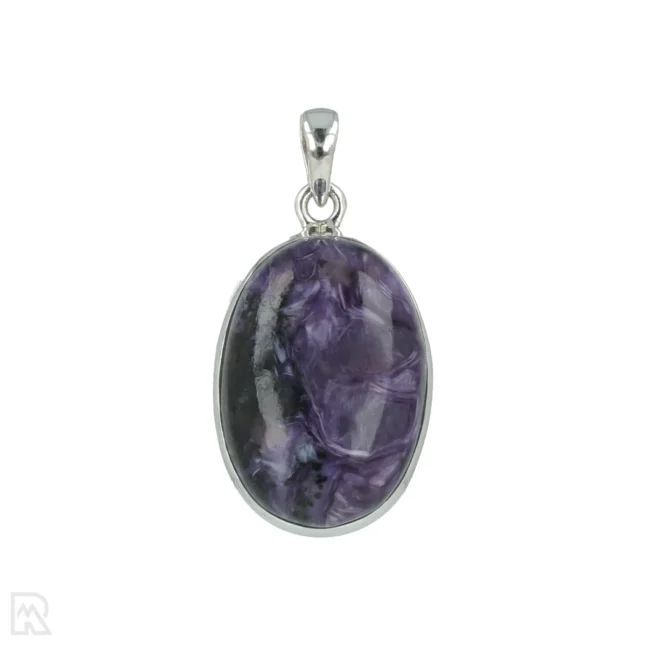 Charoite Silver Pendant from India with item number 20270