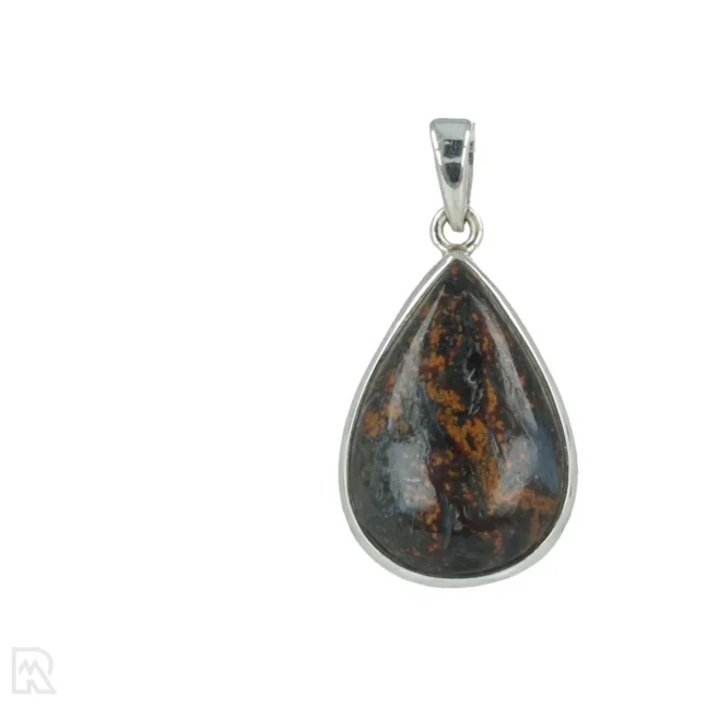 Pietersite Silver Pendant from India with item number 20277