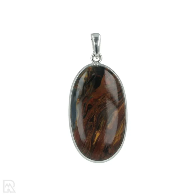 Pietersite Silver Pendant from India with item number 20287