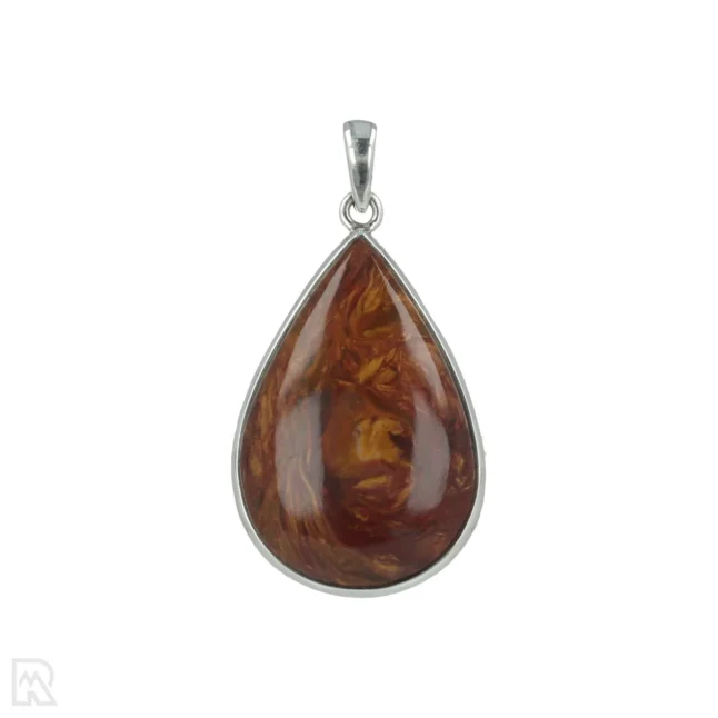 Pietersite Silver Pendant from India with item number 20295