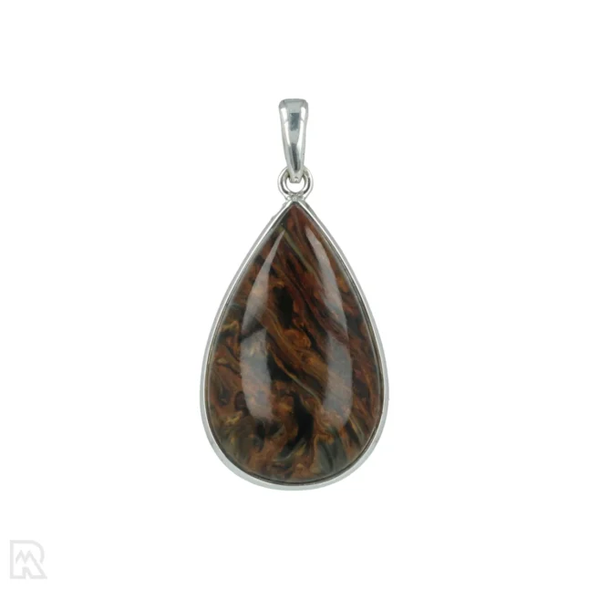 Pietersite Silver Pendant from India with item number 20306