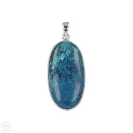 Shattuckite Silver Pendant from India with item number 20316