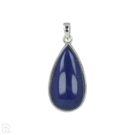 Lapis Lazuli Zilveren Hanger uit India met artikelnummer 20374