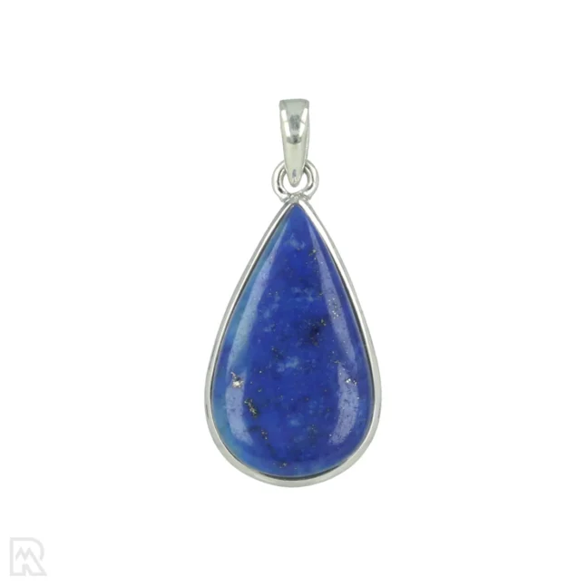 Lapis Lazuli Zilveren Hanger uit India met artikelnummer 20376