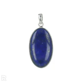 Lapis Lazuli Zilveren Hanger uit India met artikelnummer 20377