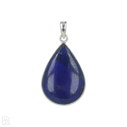 Lapis Lazuli Zilveren Hanger uit India met artikelnummer 20381