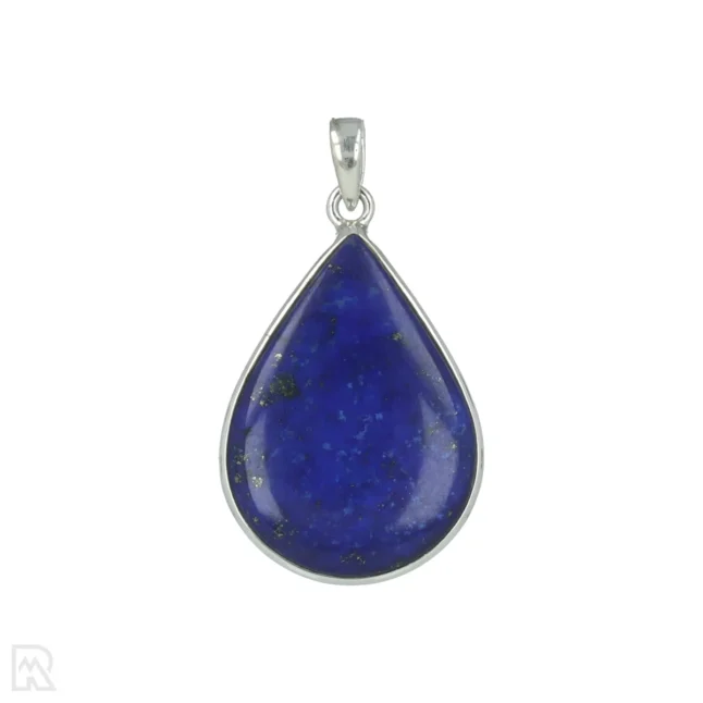Lapis Lazuli Zilveren Hanger uit India met artikelnummer 20384