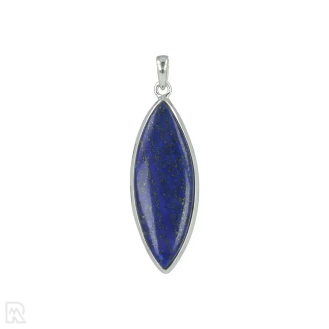Lapis Lazuli Zilveren Hanger uit India met artikelnummer 20386