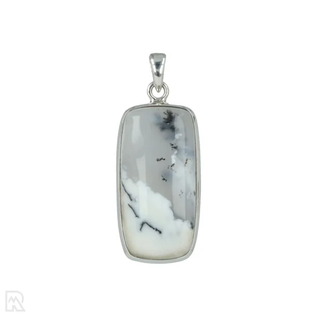 Dendriet Opaal Zilveren Hanger uit India met artikelnummer 20462