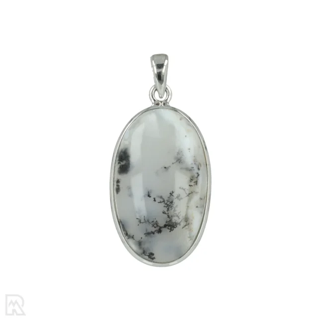 Dendriet Opaal Zilveren Hanger uit India met artikelnummer 20468