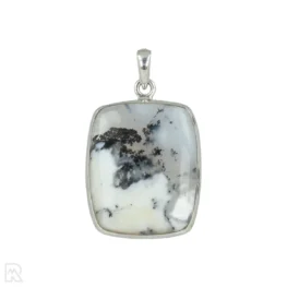 Dendriet Opaal Zilveren Hanger uit India met artikelnummer 20473