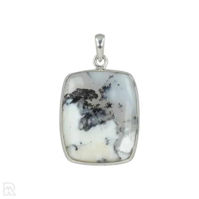 Dendriet Opaal Zilveren Hanger uit India met artikelnummer 20473