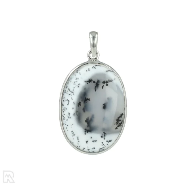 Dendriet Opaal Zilveren Hanger uit India met artikelnummer 20487