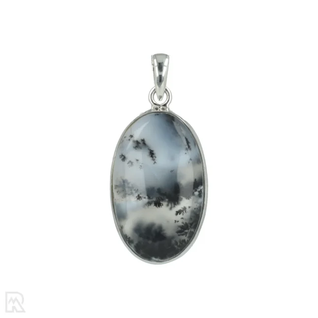 Dendriet Opaal Zilveren Hanger uit India met artikelnummer 20489