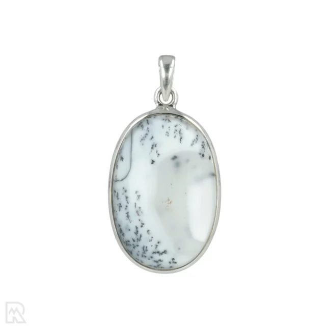 Dendriet Opaal Zilveren Hanger uit India met artikelnummer 20491