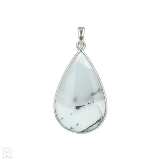 Dendriet Opaal Zilveren Hanger uit India met artikelnummer 20493