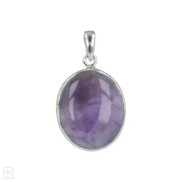 Amethist Zilveren Hanger uit India met artikelnummer 20564