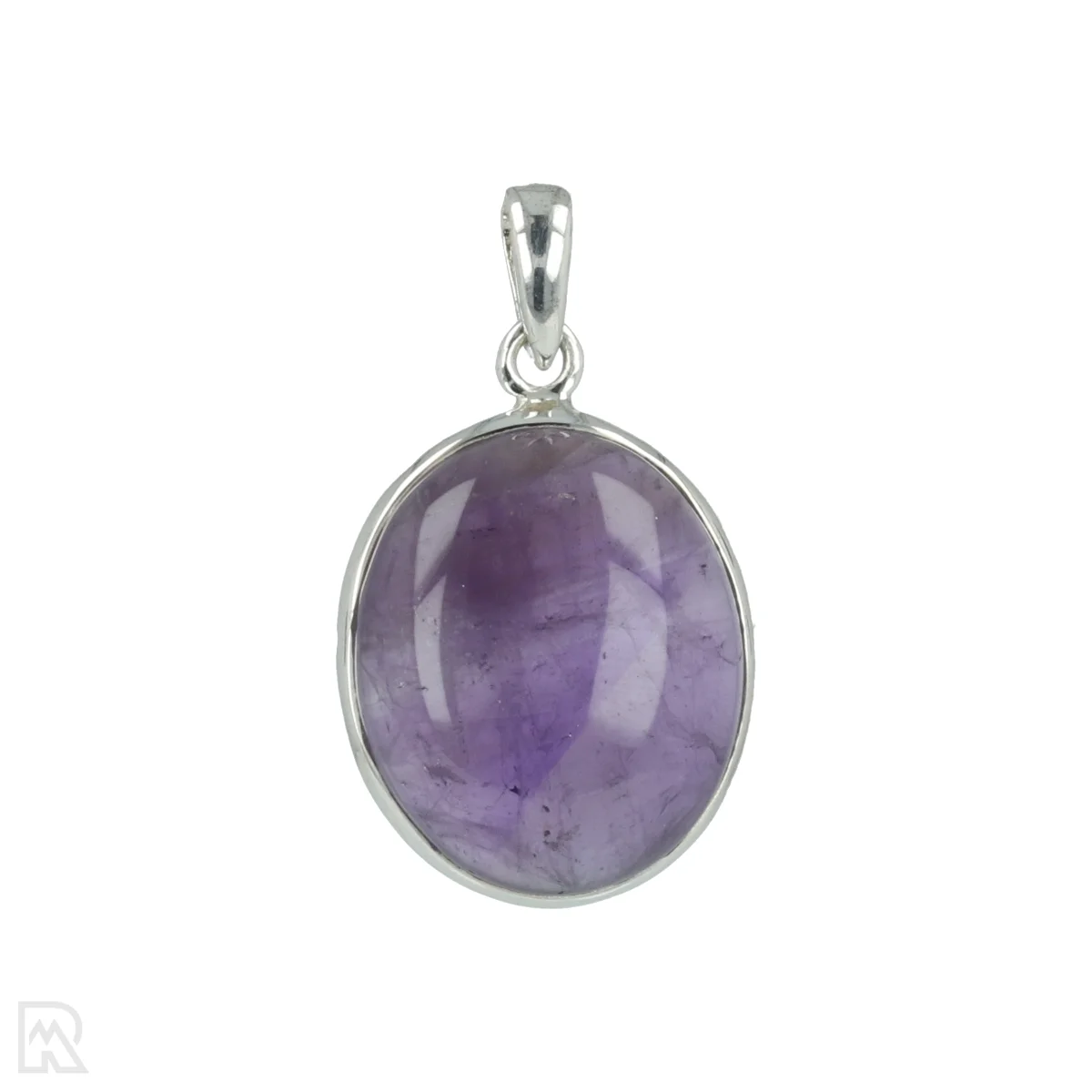Amethist Zilveren Hanger 1 Amethist Zilveren Hanger uit India met artikelnummer 20564