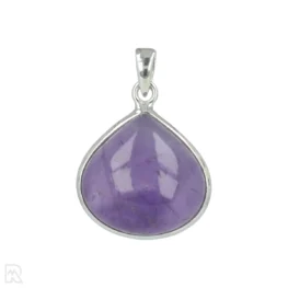 Amethist Zilveren Hanger uit India met artikelnummer 20566