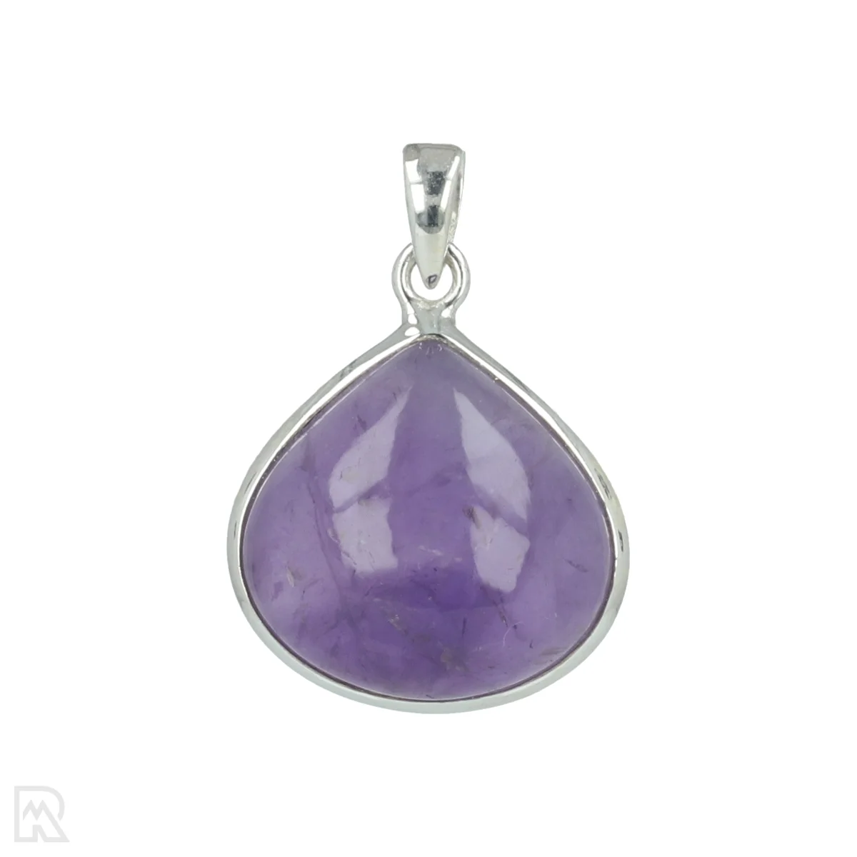 Amethist Zilveren Hanger 1 Amethist Zilveren Hanger uit India met artikelnummer 20566