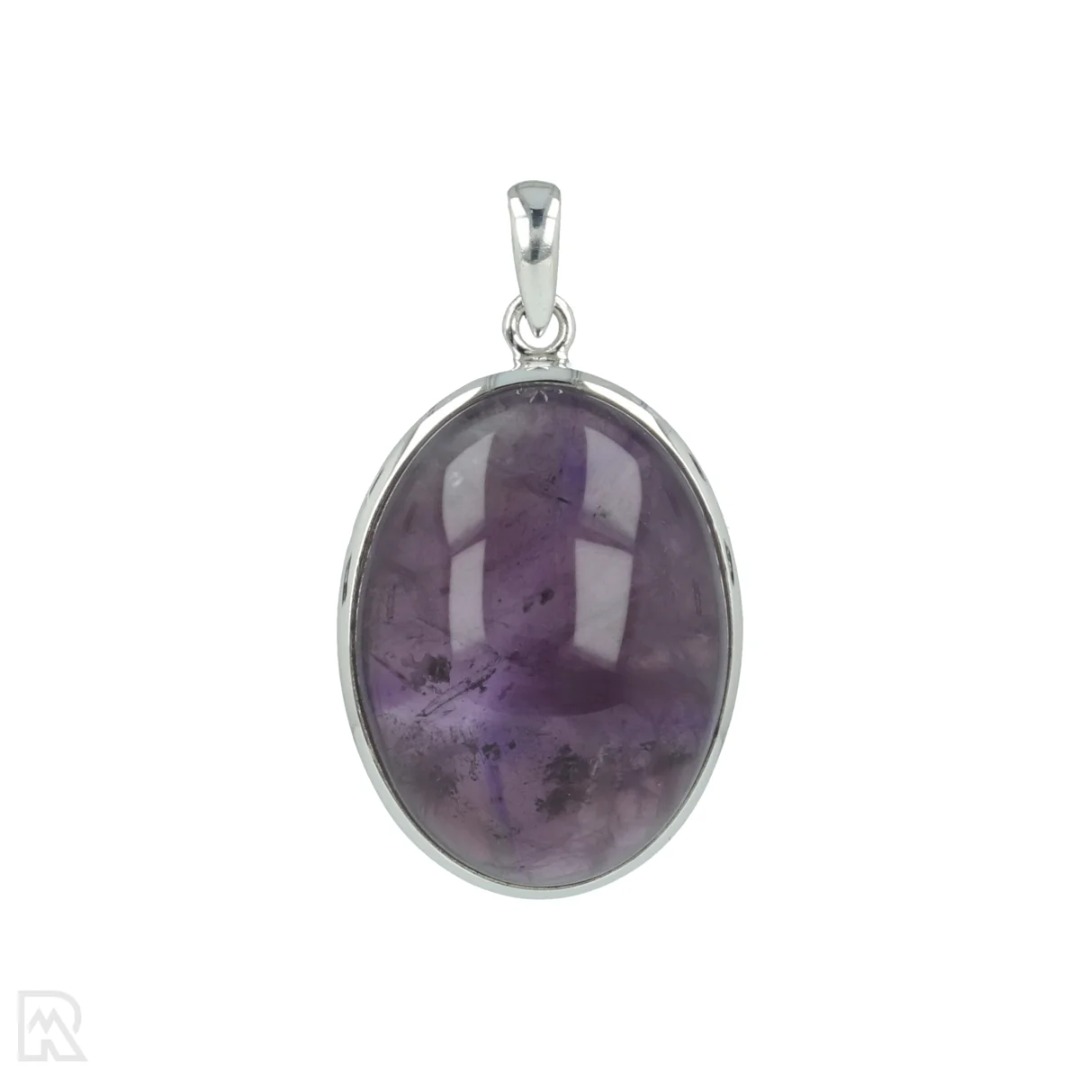 Amethist Zilveren Hanger 1 Amethist Zilveren Hanger uit India met artikelnummer 20567