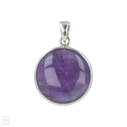 Amethist Zilveren Hanger uit India met artikelnummer 20568