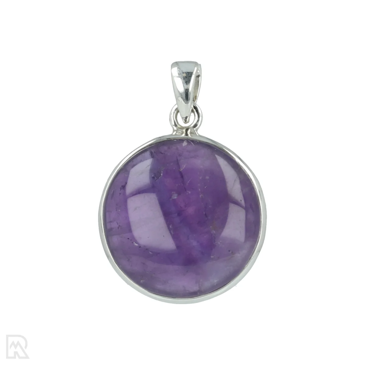 Amethist Zilveren Hanger 1 Amethist Zilveren Hanger uit India met artikelnummer 20568