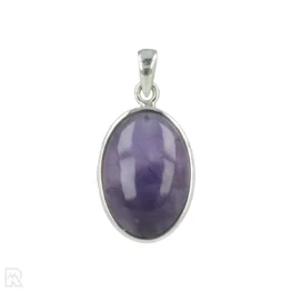 Amethist Zilveren Hanger uit India met artikelnummer 20570