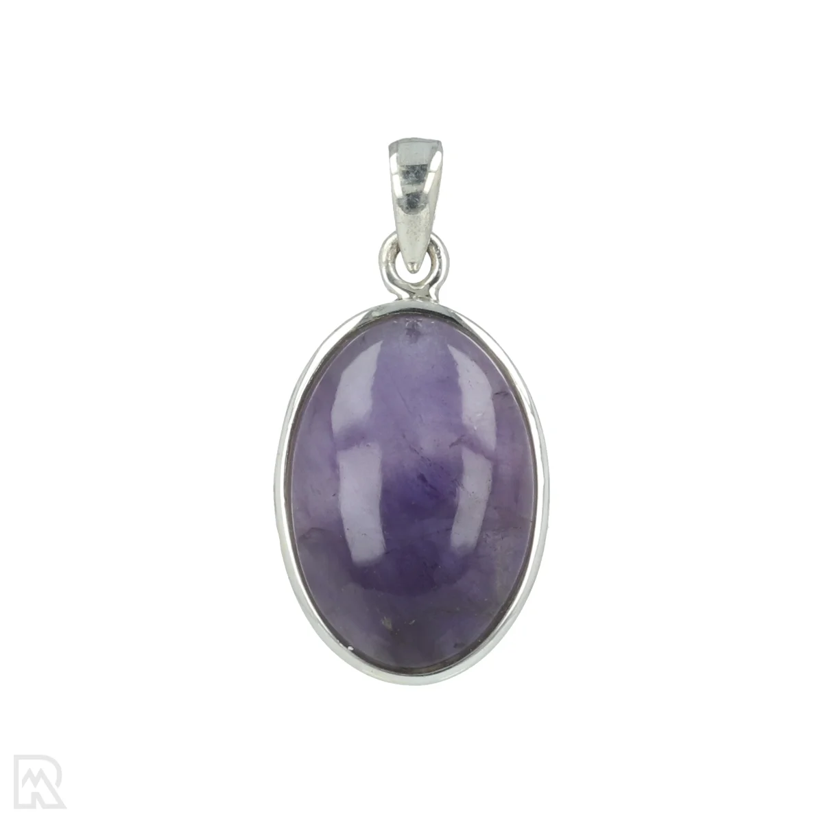 Amethist Zilveren Hanger 1 Amethist Zilveren Hanger uit India met artikelnummer 20570