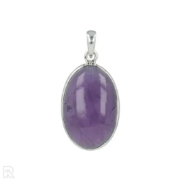 Amethist Zilveren Hanger uit India met artikelnummer 20571