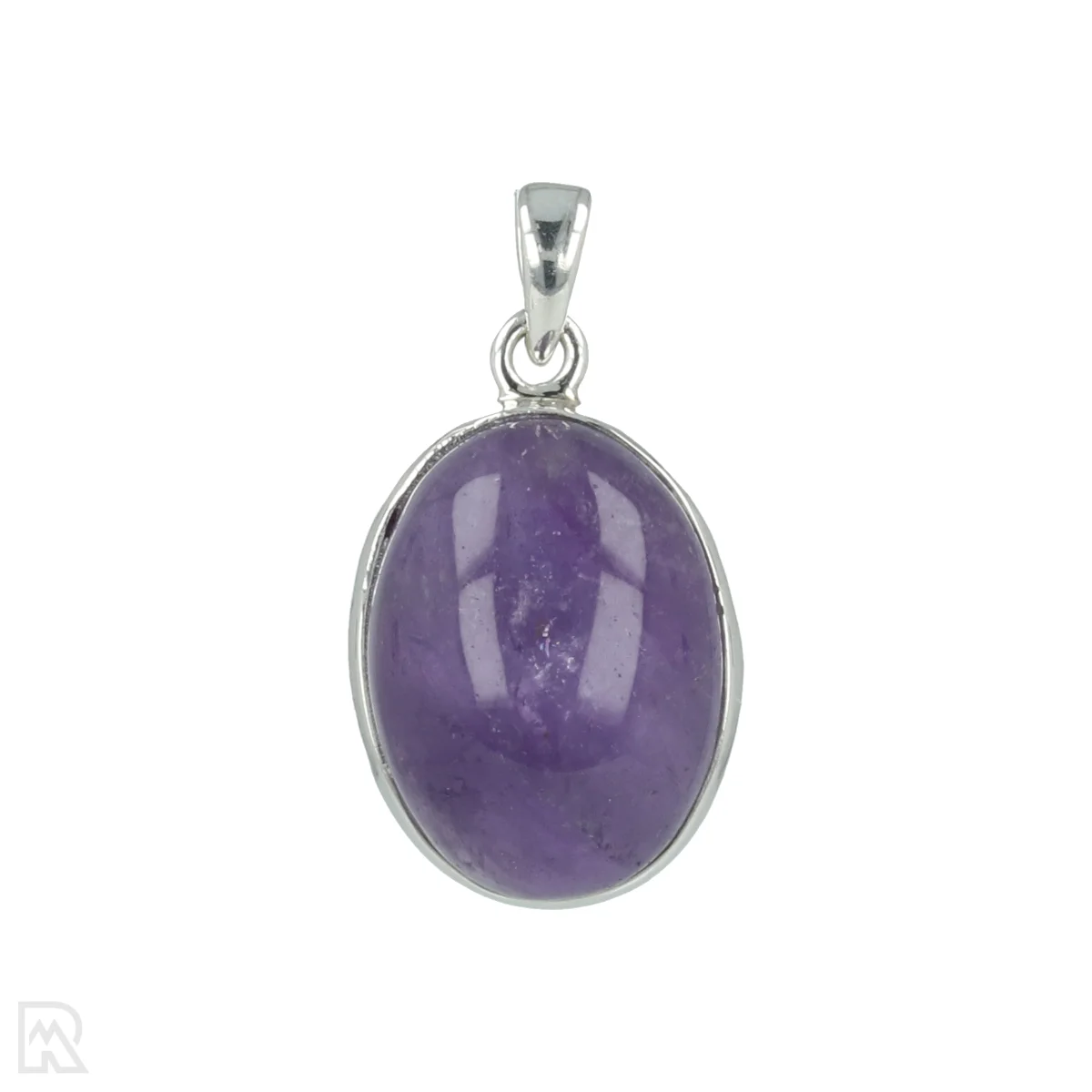 Amethist Zilveren Hanger 1 Amethist Zilveren Hanger uit India met artikelnummer 20575