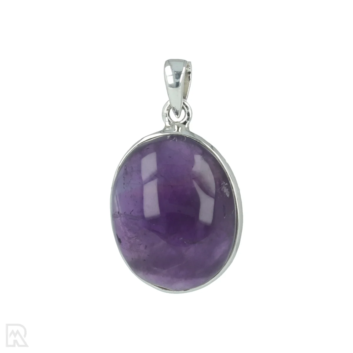 Amethist Zilveren Hanger 1 Amethist Zilveren Hanger uit India met artikelnummer 20577