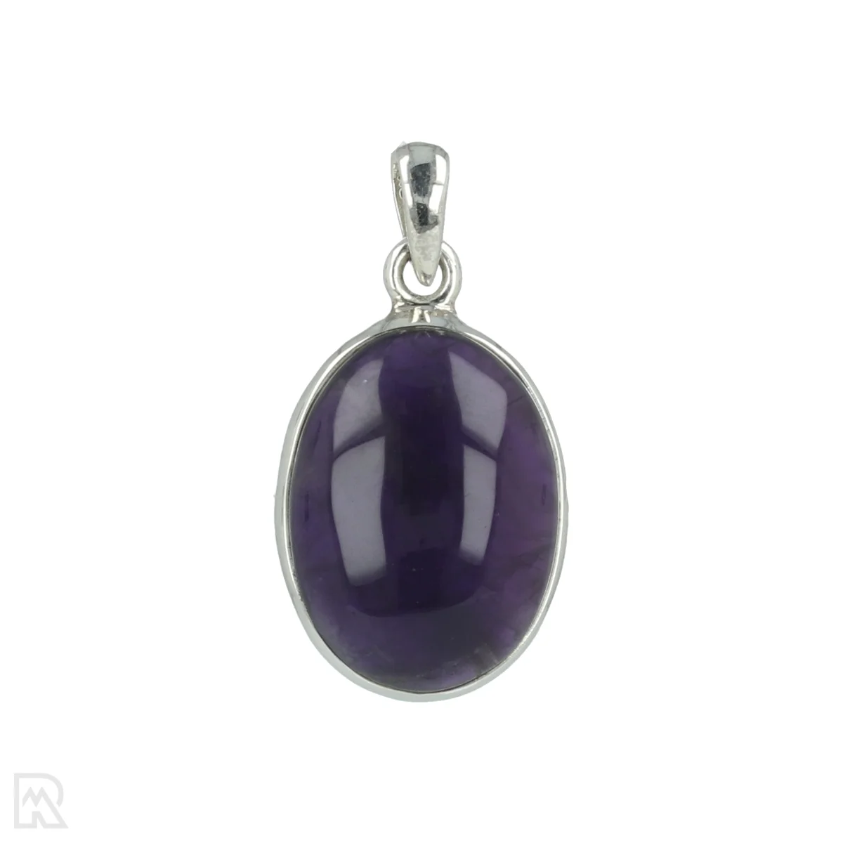 Amethist Zilveren Hanger 1 Amethist Zilveren Hanger uit India met artikelnummer 20578
