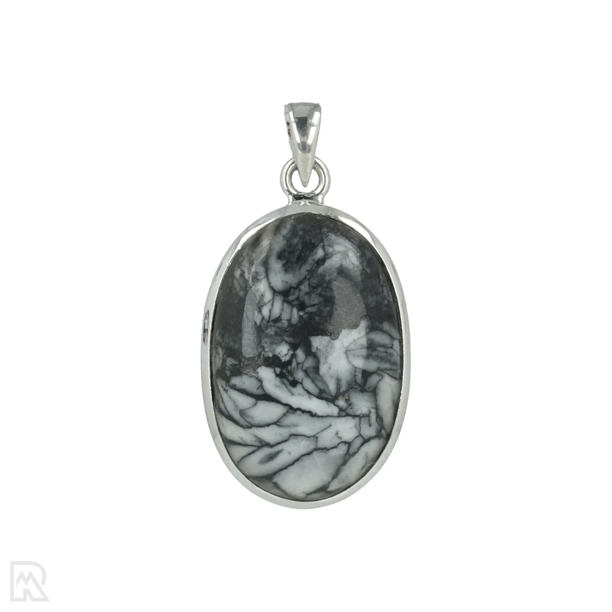 Pinolith-Silber-Anhänger 1 Pinolith-Silber-Anhänger aus Indien mit der Artikelnummer 20583